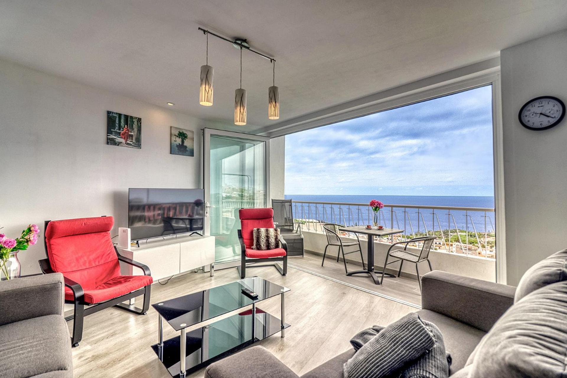 Central Modern Apartment With Private Parking & Ocean View & Coffee Corner Icod De Los Vinos Exteriér fotografie